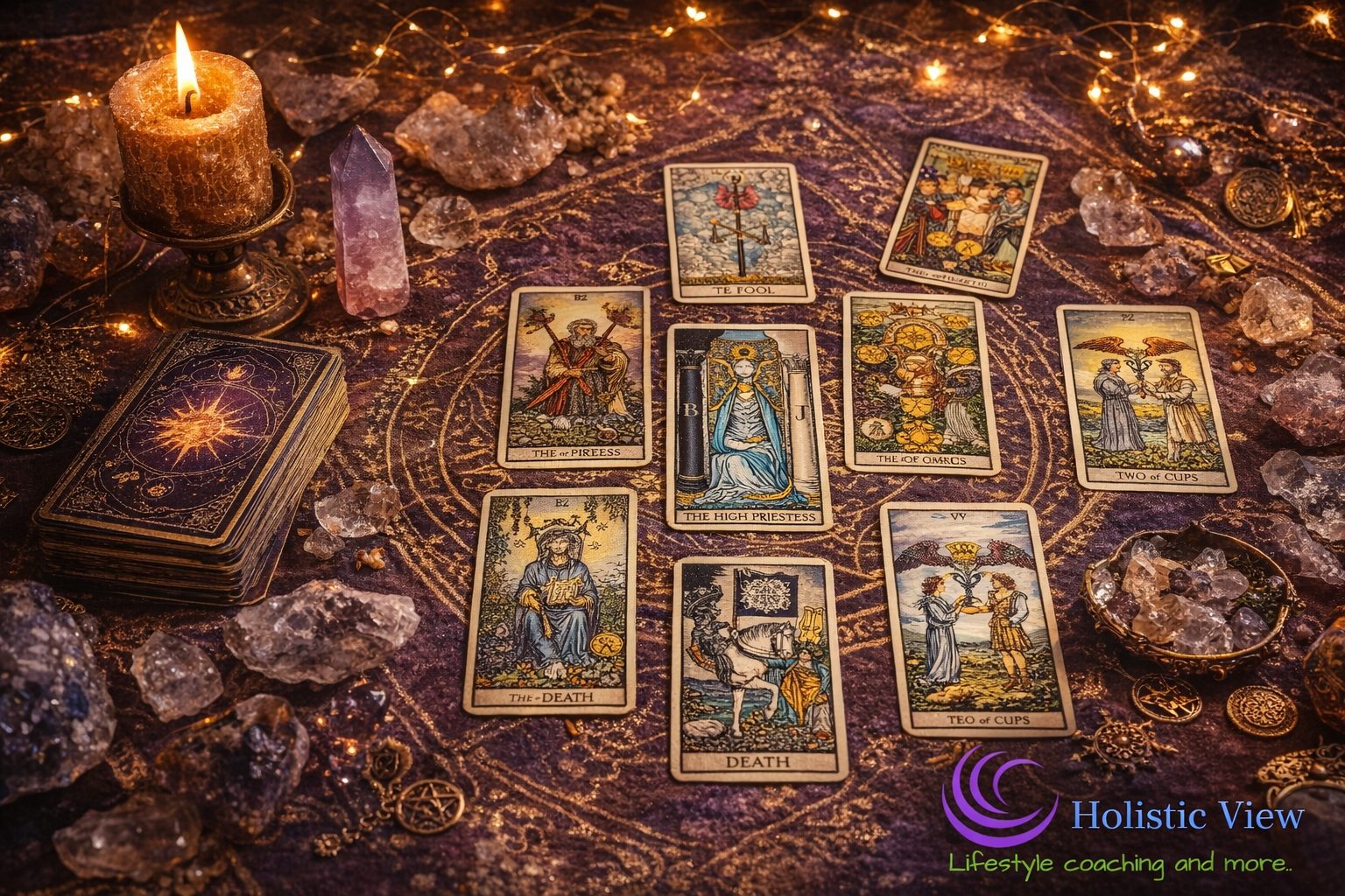 Gratis tarot dagkaart trekken online bij Holistic View